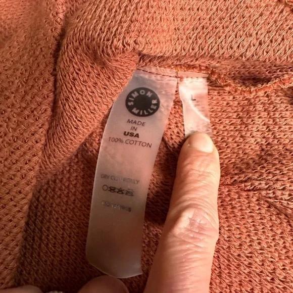 NWT Simon Miller “Zimmi” Midi Dress in Terracotta Brown Neutral Color - Picture 8 of 13